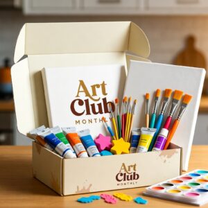 Gift Card For Kids Art Box-One Month Subscription