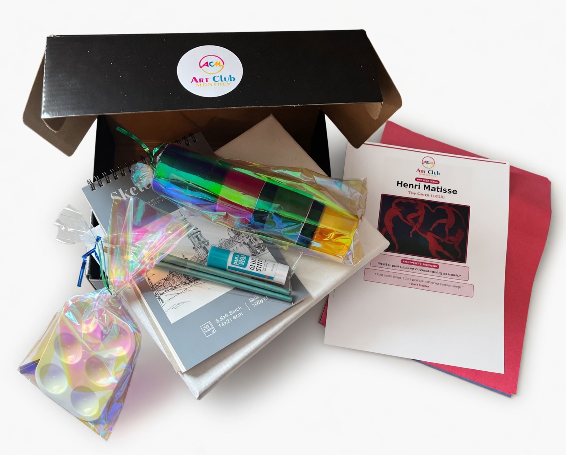 Art Club Monthly Teens and Adults Box