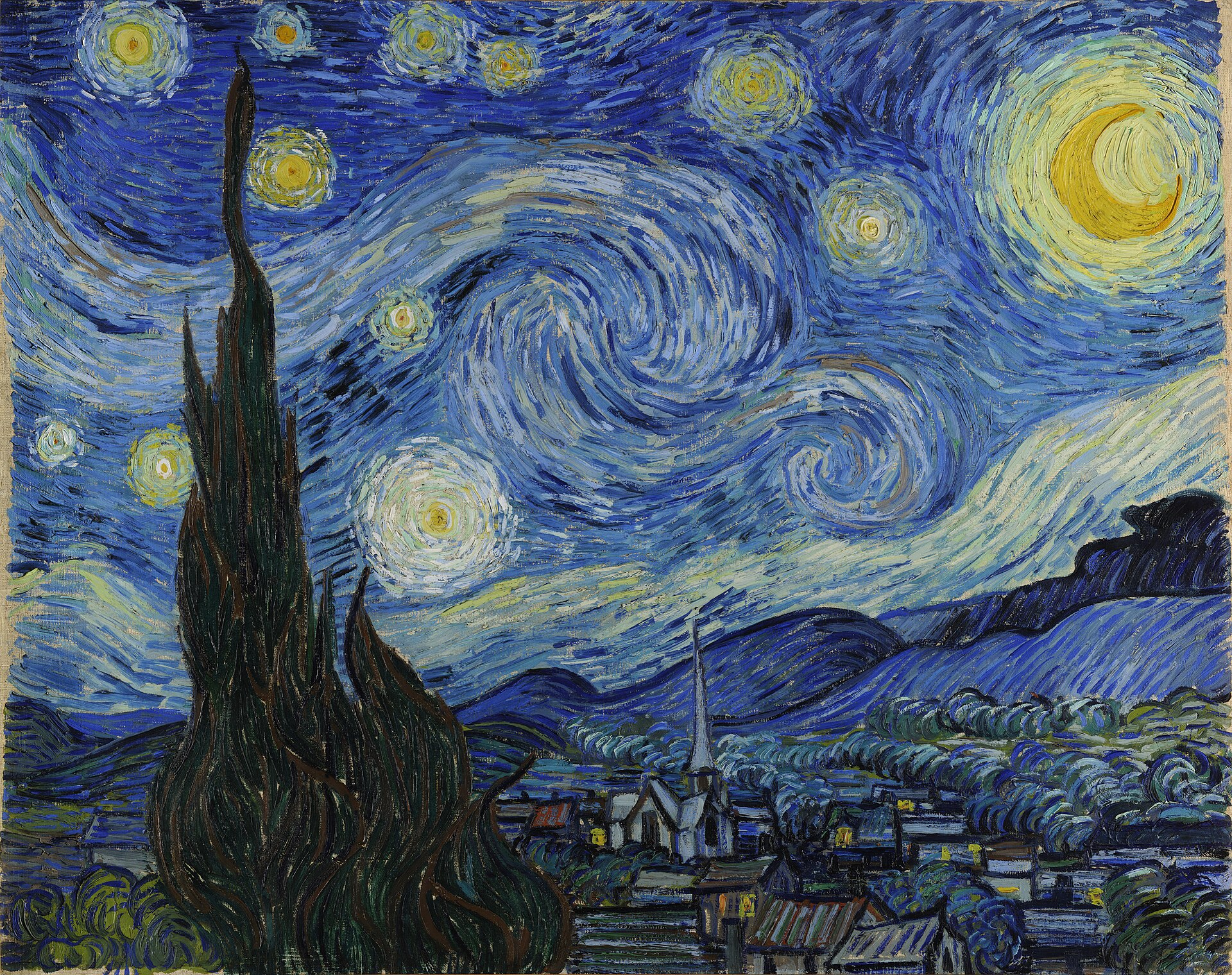 October 2026 Pamphlet (Kids): The Starry Night by Vincent van Gogh