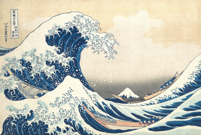 The Great Wave off Kanagawa (public domain artwork)